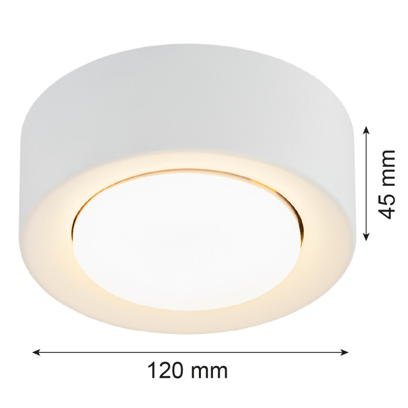 Argon ELORA Cream White Ceiling Light