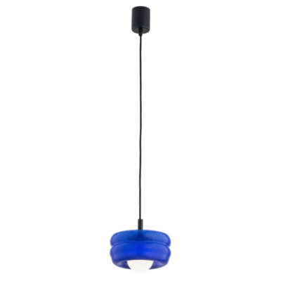 Niebieska lampa wisząca Tevo Argon