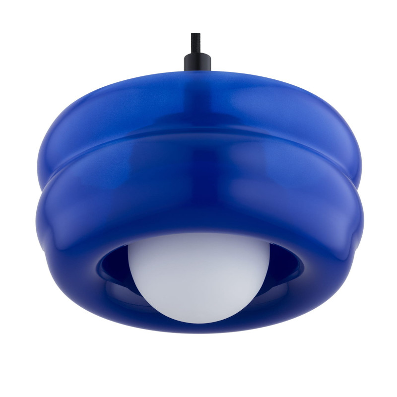 Niebieska lampa wisząca Tevo Argon