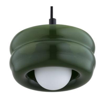 Zielona lampa wisząca Tevo Argon