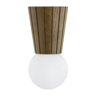 Argon VOLANTE Dark Wood Effect Ceiling Light