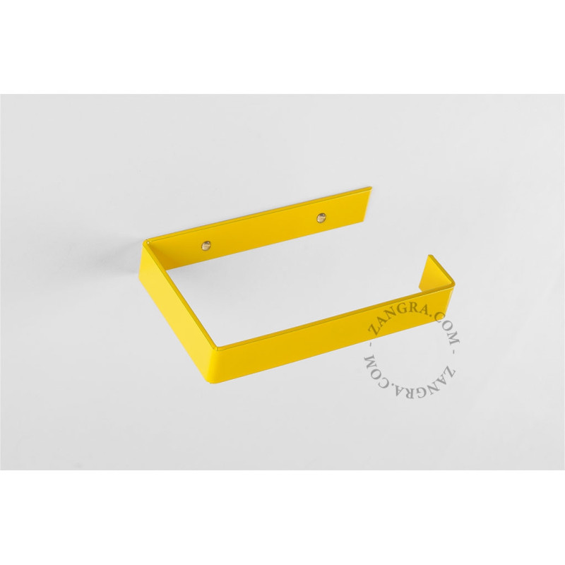 Abel yellow toilet roll holder Zangra