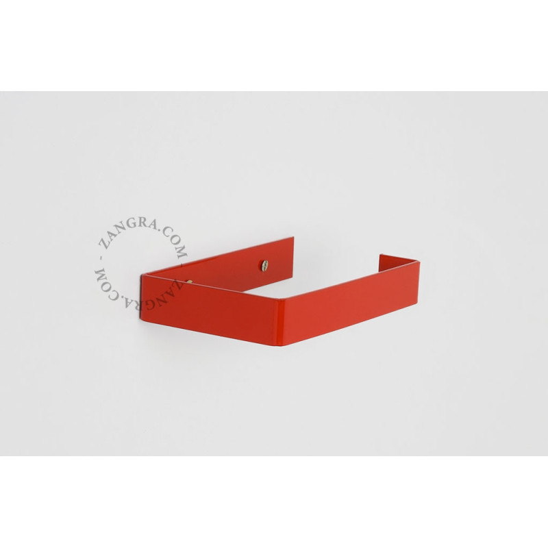 Abel red toilet roll holder Zangra