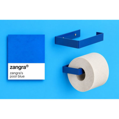 Abel blue toilet roll holder Zangra
