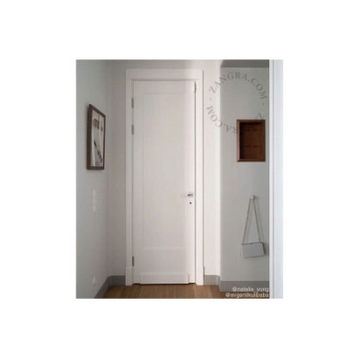 White porcelain door handle Zangra