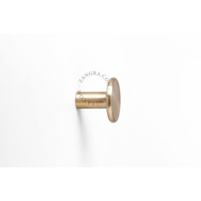 Gold brass hook - 4 cm diameter Zangra