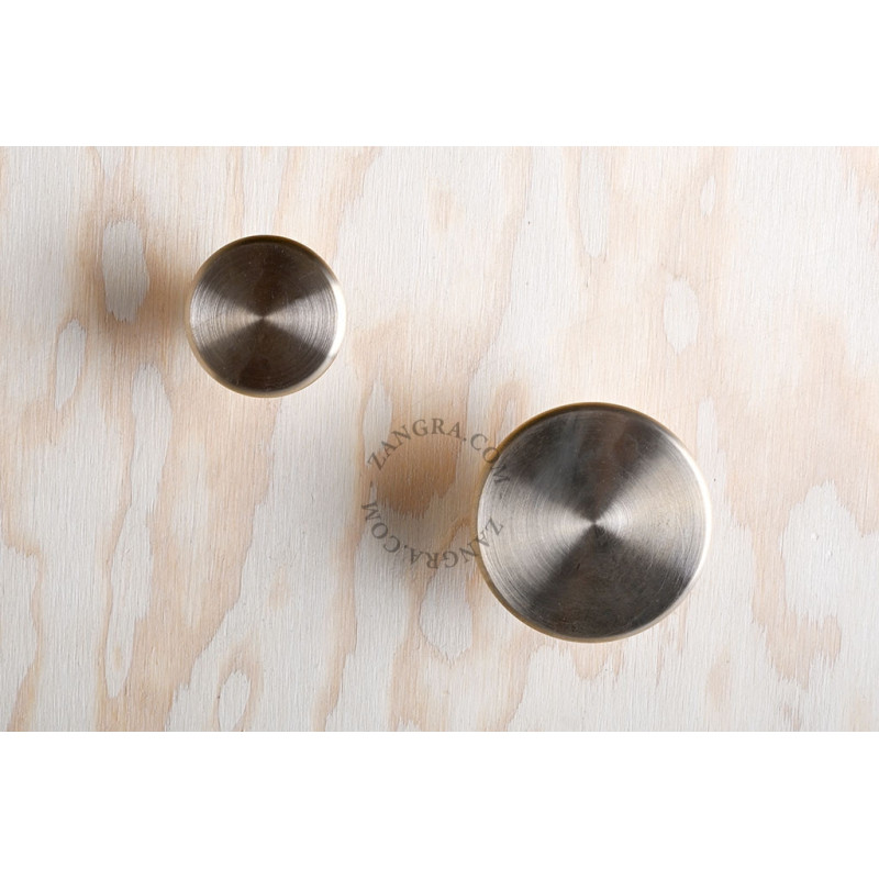 Gold brass hook - 4 cm diameter Zangra