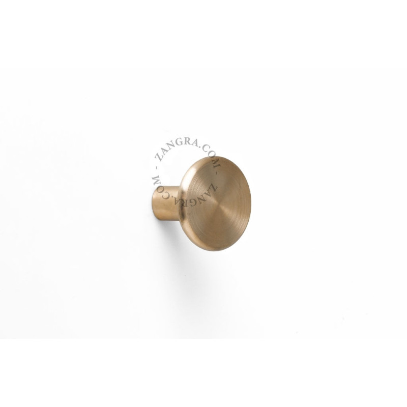 Mosiężny haczyk – złoty – Ø 4 cm Zangra