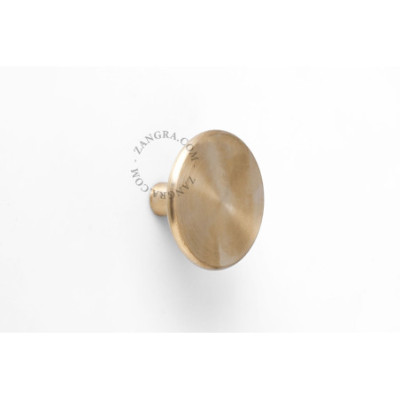 Gold brass hook - 4 cm diameter Zangra