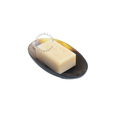 Mydelniczka z naturalnego rogu Zangra