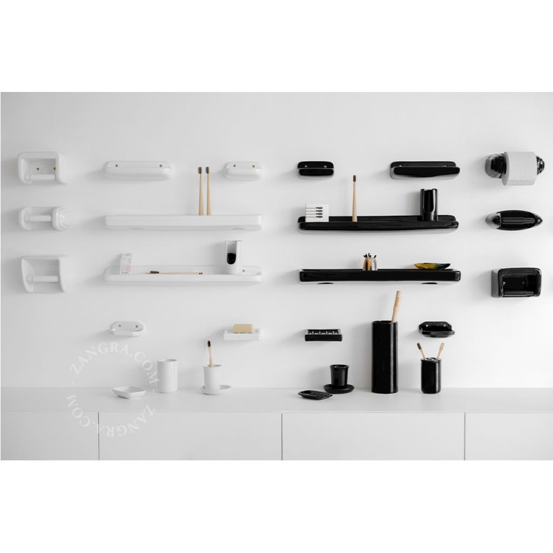 Kubek z białej porcelany Zangra