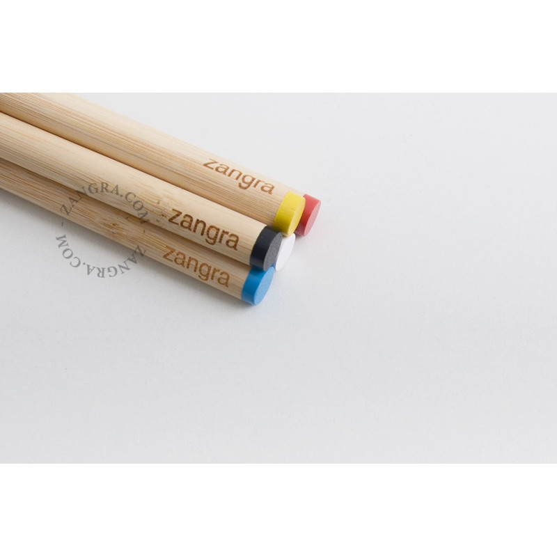 Bamboo toothbrush – blue Zangra