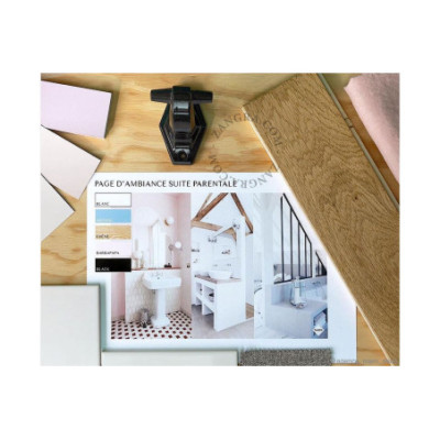 Pure Porcelain wall hook – black Zangra