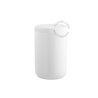 Porcelain container – white Zangra