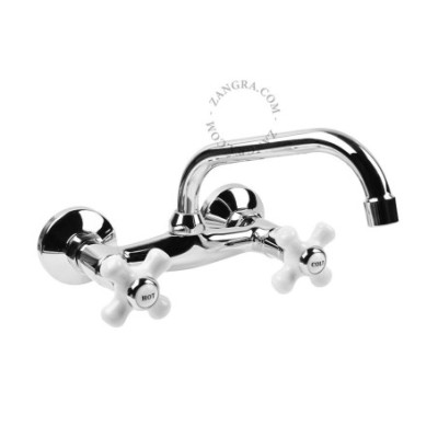 Doris wall-mounted mixer tap Zangra