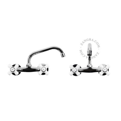 Doris wall-mounted mixer tap Zangra