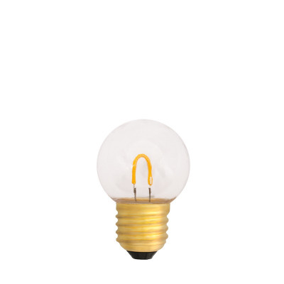 Festoon Light Bulb LED 45mm 1W transparent, warm light