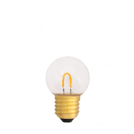 Festoon light bulb LED 45mm 1W transparent, very warm light EIKO