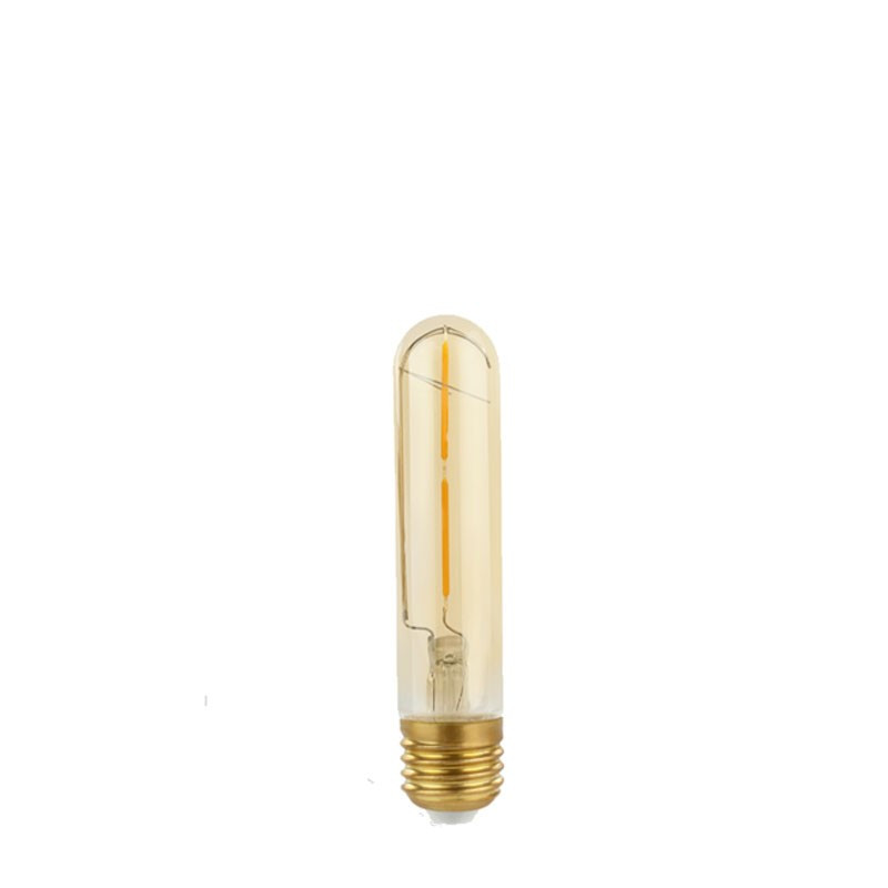 Żarówka dekoracyjna eco Gold Retro Shine LED Tube T30 30x184mm 2W