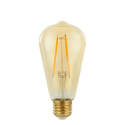 Decorative eco Gold Retro Shine LED lamp light bulb ST64 64mm 2W