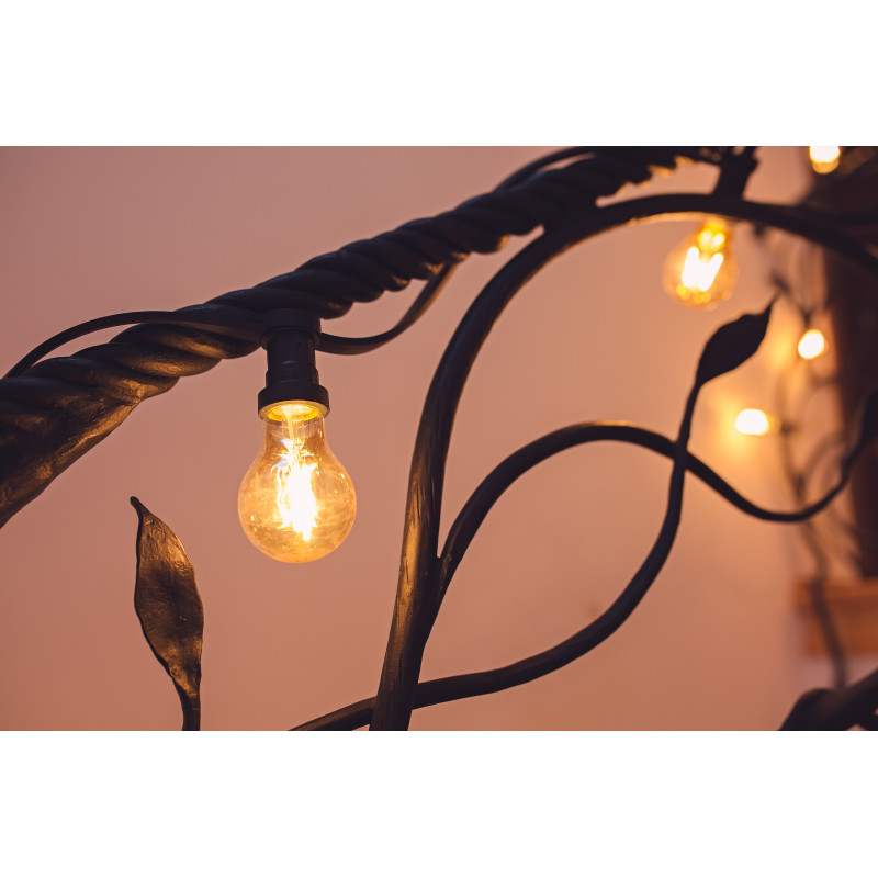 Light Bulb Gold Retro Shine LED 60mm 2W warm
