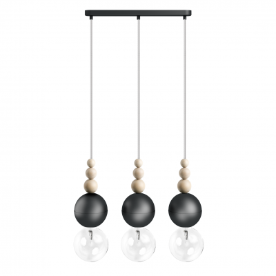 Loft Bala 3L black pedant lamp