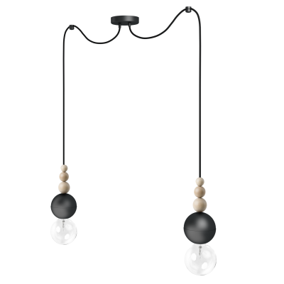 Loft Bala black pedant lamp