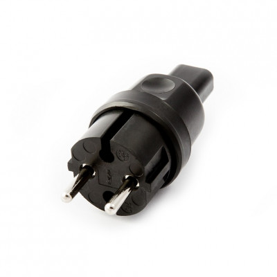 Plug for festoon garlands 230V 16A IP44 for flat cable
