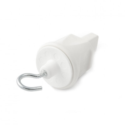 White garland attachment with a hook, IP44