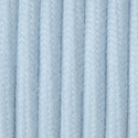 Kabel w oplocie bawełnianym B06 błękitny opal dwużyłowy 2x0.75