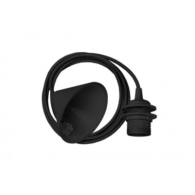 Pendant for lampshade black CORD SET 2.1 m E27 UMAGE (VITA Copenhagen)