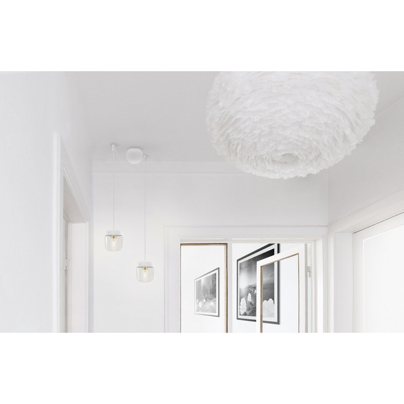 CANNONBALL CLUSTER 2 white pendant suspension set – UMAGE