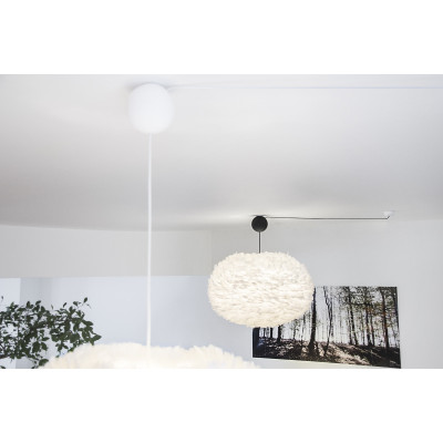 Pendant for lampshade black Cannonball 2,5m UMAGE (VITA Copenhagen) black