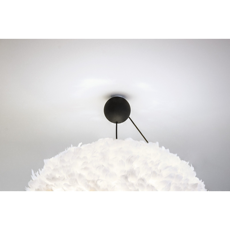Pendant for lampshade black Cannonball 2,5m black UMAGE