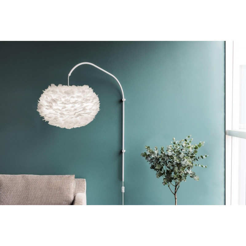 Wall lamp arm Willow single white UMAGE