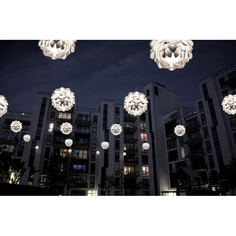 Lamp Silvia Steel UMAGE (VITA Copenhagen) - white & silver