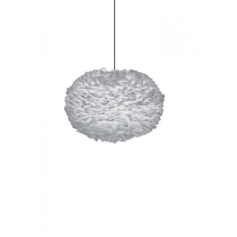 Lamp with feathers Eos XL Light Grey UMAGE