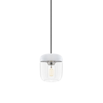 Biała Lampa Acorn White Steel UMAGE (VITA Copenhagen) - chrom