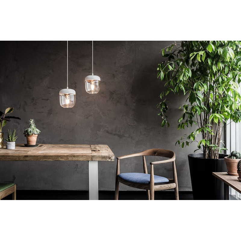 Lamp Acorn White Copper UMAGE (VITA Copenhagen)