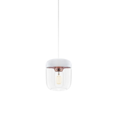 Biała Lampa Acorn White Copper UMAGE (VITA Copenhagen) - miedź