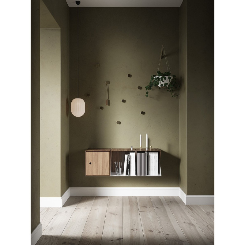 Bright Modeco+ Brass pendant lamp with cream cord Nordic Tales