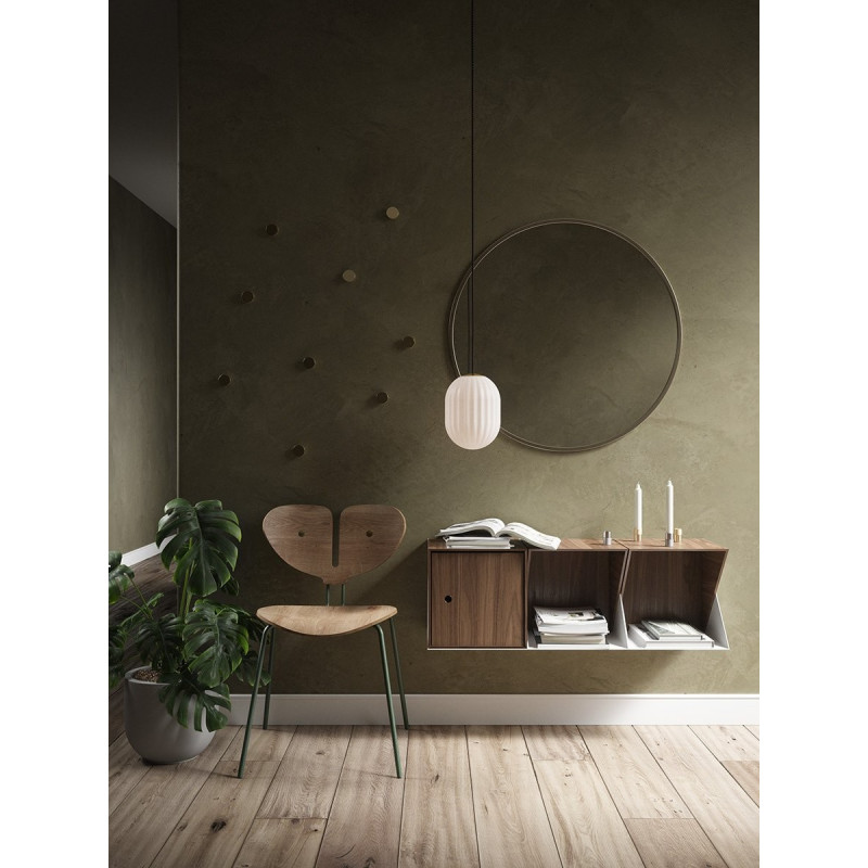 Bright Modeco+ Brass pendant lamp with cream cord Nordic Tales