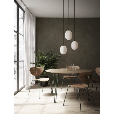 Bright Modeco+ Brass pendant lamp with cream cord Nordic Tales