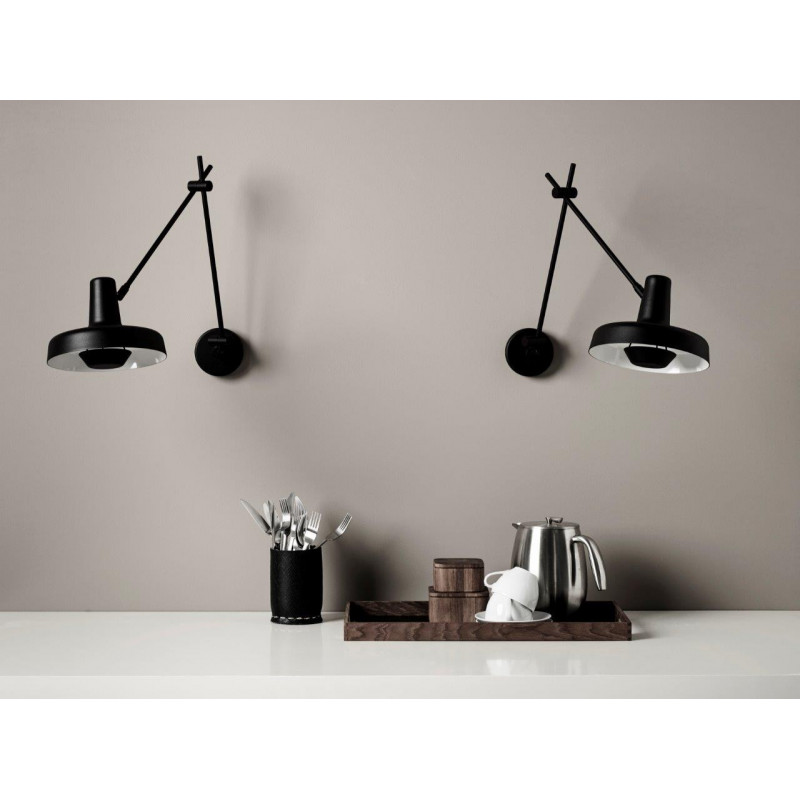 Wall lamp ARIGATO WALL Group Products - black, detachable cable