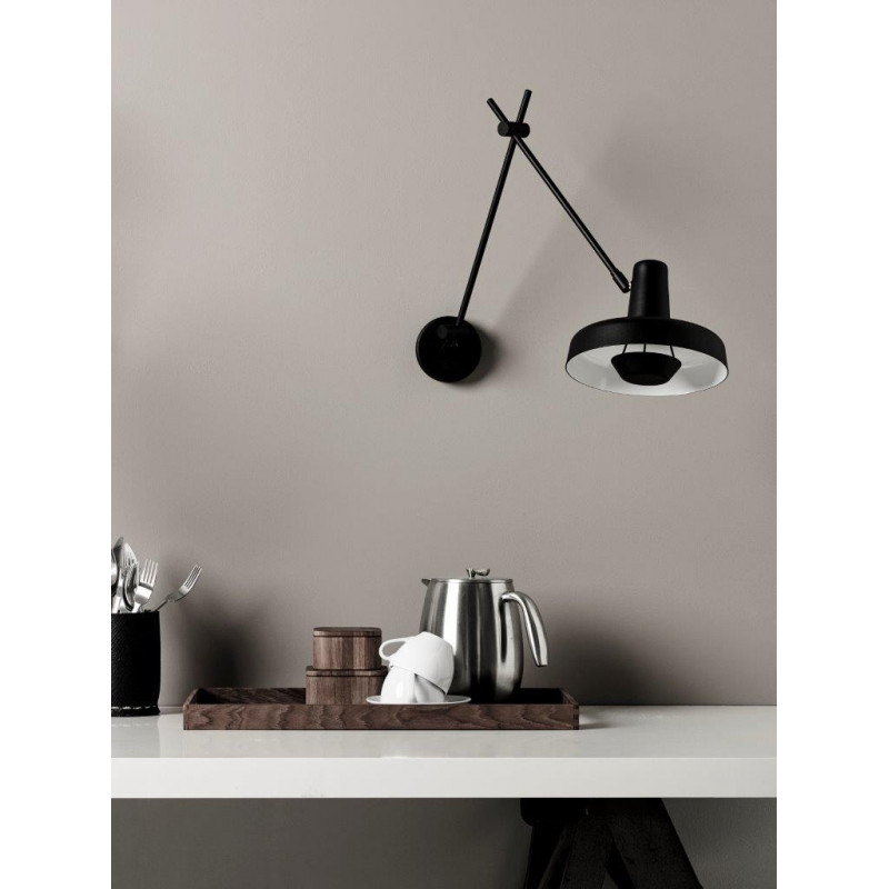 Wall lamp ARIGATO WALL Group Products - black, detachable cable
