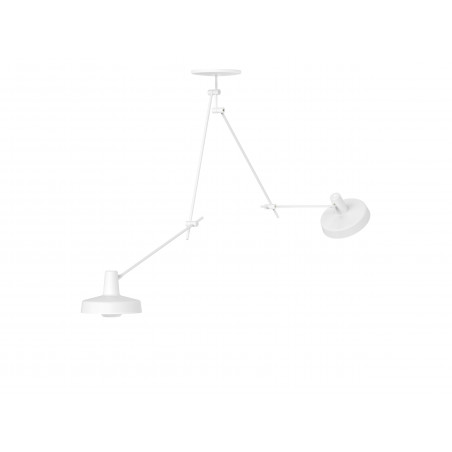 Ceiling Lamp ARIGATO CEILING 2 LONG Grupa Products - white