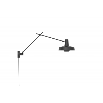 Wall lamp ARIGATO WALL Grupa Products - black, detachable cable