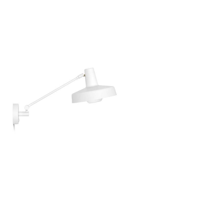 Wall lamp ARIGATO WALL SHORT Grupa Products - short, white, detachable cable