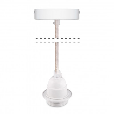 Pendant for lampshade white