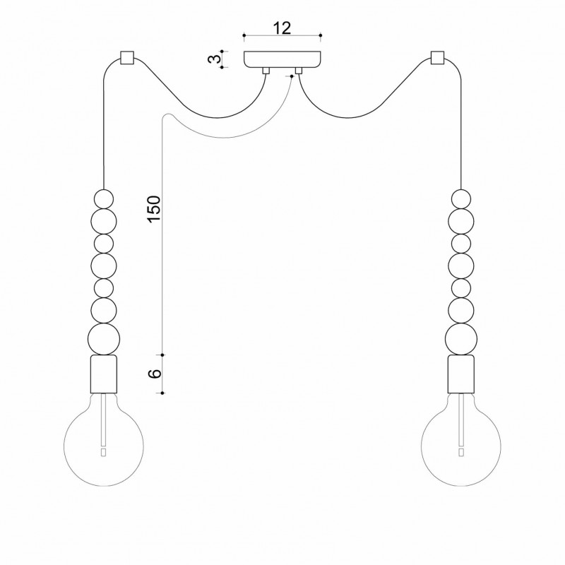 Loft Sfarer white wall lamp